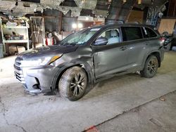 Toyota salvage cars for sale: 2018 Toyota Highlander LE