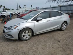 Salvage cars for sale from Copart Mercedes, TX: 2016 Chevrolet Cruze LS