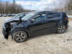 Salvage cars for sale at Candia, NH auction: 2020 KIA Sportage LX