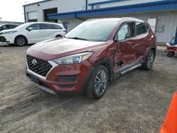 Salvage cars for sale at Mcfarland, WI auction: 2020 Hyundai Tucson Limited