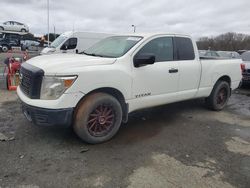 Salvage cars for sale from Copart Wilmer, TX: 2017 Nissan Titan S