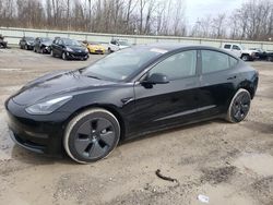 Tesla Vehiculos salvage en venta: 2023 Tesla Model 3