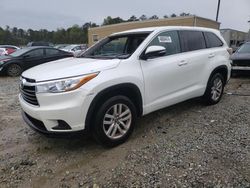 Toyota salvage cars for sale: 2016 Toyota Highlander LE