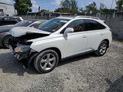 Lexus RX 350 Base salvage cars for sale: 2015 Lexus RX 350 Base