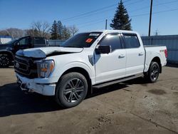 Salvage cars for sale at Ham Lake, MN auction: 2022 Ford F150 Supercrew