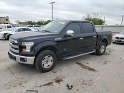 Salvage cars for sale at Wilmer, TX auction: 2016 Ford F150 Supercrew