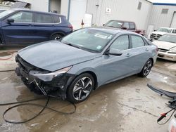 Hyundai Elantra Limited salvage cars for sale: 2022 Hyundai Elantra Limited