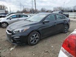 Salvage cars for sale from Copart Columbus, OH: 2021 KIA Forte FE