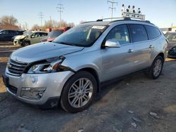 Salvage cars for sale from Copart Columbus, OH: 2015 Chevrolet Traverse LT