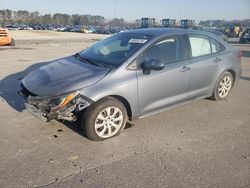 Toyota Corolla LE salvage cars for sale: 2021 Toyota Corolla LE