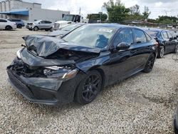 Salvage cars for sale from Copart Opa Locka, FL: 2022 Honda Civic Sport