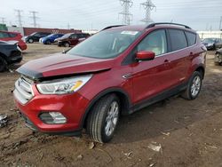 Salvage cars for sale at Elgin, IL auction: 2018 Ford Escape SEL