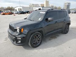 Salvage cars for sale at New Orleans, LA auction: 2021 Jeep Renegade Latitude