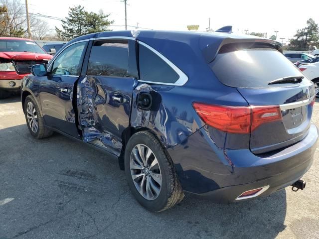 2016 Acura MDX Technology