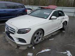 Mercedes-Benz E 300 4matic salvage cars for sale: 2017 Mercedes-Benz E 300 4matic