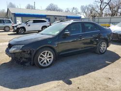 Salvage cars for sale from Copart Wichita, KS: 2010 Ford Fusion SEL