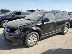 Salvage cars for sale from Copart Indianapolis, IN: 2016 Dodge Journey SE