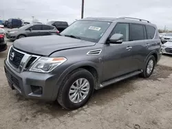 Salvage cars for sale at Indianapolis, IN auction: 2020 Nissan Armada SV