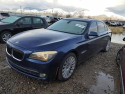 BMW 750 LI salvage cars for sale: 2012 BMW 750 LI