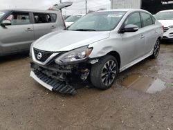 Salvage cars for sale from Copart Chicago Heights, IL: 2016 Nissan Sentra S