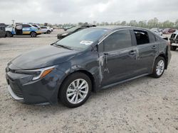 Salvage cars for sale at Houston, TX auction: 2024 Toyota Corolla LE