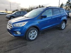 Salvage cars for sale from Copart Denver, CO: 2017 Ford Escape SE