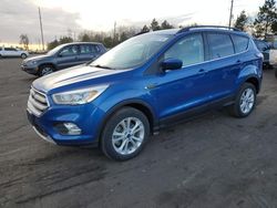 Ford Escape SE salvage cars for sale: 2017 Ford Escape SE