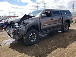 Salvage cars for sale from Copart Elgin, IL: 2016 Toyota Tacoma Double Cab
