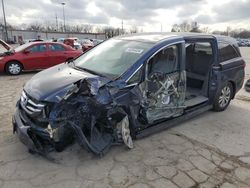 Salvage cars for sale at Fort Wayne, IN auction: 2017 Honda Odyssey EXL