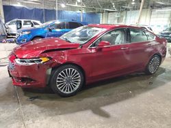 Salvage cars for sale from Copart Woodhaven, MI: 2017 Ford Fusion SE