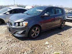 Salvage cars for sale at Louisville, KY auction: 2013 Chevrolet Sonic RS