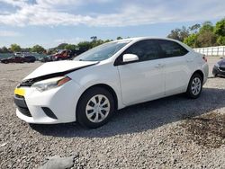 Salvage cars for sale at Riverview, FL auction: 2014 Toyota Corolla L