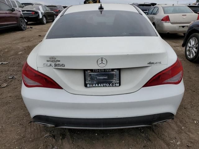 2018 Mercedes-Benz CLA 250 4matic