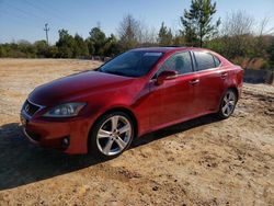 Salvage cars for sale at China Grove, NC auction: 2013 Lexus IS 250