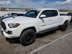 Salvage cars for sale from Copart Van Nuys, CA: 2018 Toyota Tacoma Double Cab