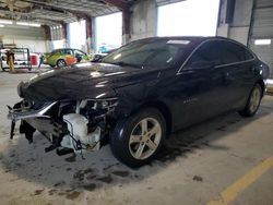 Chevrolet Malibu LS salvage cars for sale: 2019 Chevrolet Malibu LS