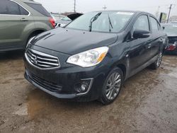 Salvage cars for sale at Dyer, IN auction: 2017 Mitsubishi Mirage G4 SE