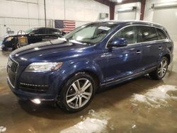 Audi salvage cars for sale: 2013 Audi Q7 Prestige