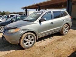 Salvage cars for sale at Tanner, AL auction: 2007 Hyundai Santa FE SE