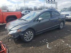 Salvage cars for sale from Copart Columbus, OH: 2010 Honda Civic EXL