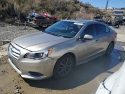Salvage cars for sale from Copart Reno, NV: 2015 Subaru Legacy 2.5I Premium