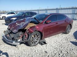 Salvage cars for sale at Cahokia Heights, IL auction: 2015 Acura TLX Advance