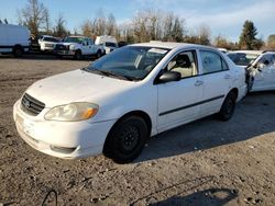 2003 Toyota Corolla CE en venta en Portland, OR