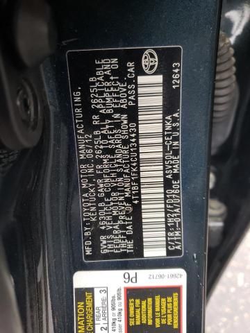 2012 Toyota Camry Base