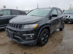 Salvage SUVs for sale at auction: 2019 Jeep Compass Latitude