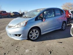 Honda FIT Sport salvage cars for sale: 2010 Honda FIT Sport