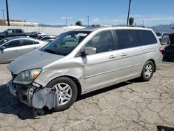 Salvage cars for sale from Copart Van Nuys, CA: 2007 Honda Odyssey EXL