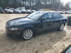 Salvage cars for sale at North Billerica, MA auction: 2012 Audi A4 Premium