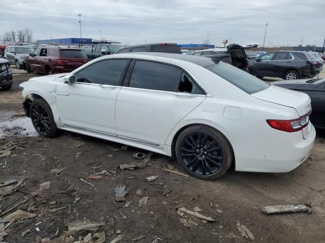 2020 Lincoln Continental Reserve