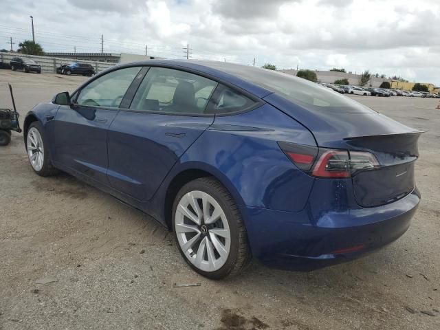 2022 Tesla Model 3